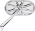 ARLEN NESS Mirror - Side View - Caged Series/Deep Cut - Chrome - Left 13-165