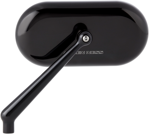 ARLEN NESS Mirror - Side View - Oval - Black - Left 13-170