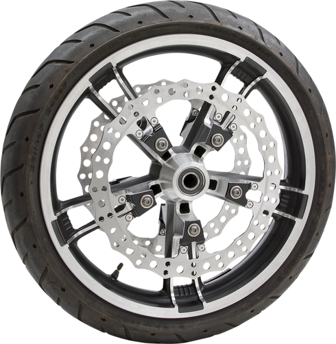 ARLEN NESS Jagged Left Brake Rotor - Touring - 14" 02-950