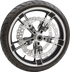 ARLEN NESS Jagged Left Brake Rotor - Touring - 14" 02-950