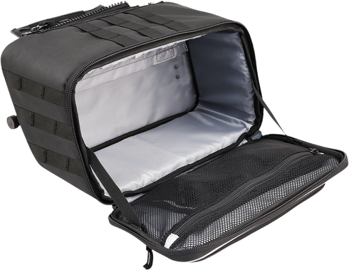 NELSON RIGG Road Trip Saddlebags - Black NR-400