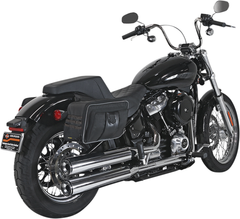 NELSON RIGG Road Trip Saddlebags - Black NR-400