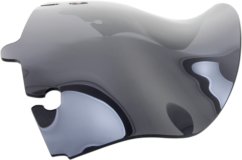 KLOCK WERKS Flare™ Windshield - 6-1/2" - Dark Smoke - FLH KWW-01-0199-2014