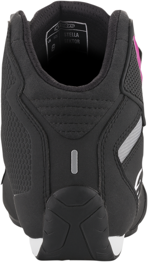 ALPINESTARS Stella Sektor Shoes - Black/Pink - US 5 / EU 36 251571910395