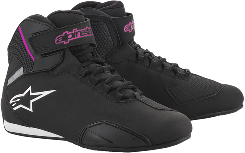 ALPINESTARS Stella Sektor Shoes - Black/Pink - US 5.5 / EU 37 251571910395.5