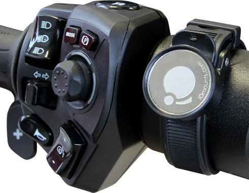 KLOCK WERKS iOmounts™ Device Mount - Handlebar Mount - Nomad XL - Black KWD-NOMADXL