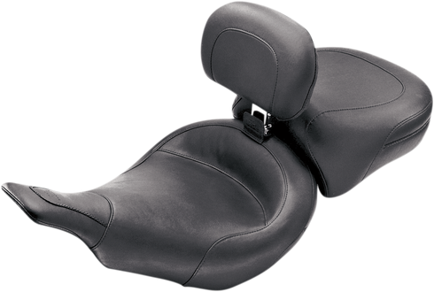 MUSTANG Wide Rear Seat - Smooth - Black - FL '97-'25 79110