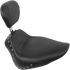 MUSTANG Sport Seat - Studded - Driver's Backrest - FLST '05-'15 79489