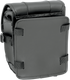 SADDLEMEN Sissy Bar Bag - Deluxe - Black 3503-0064