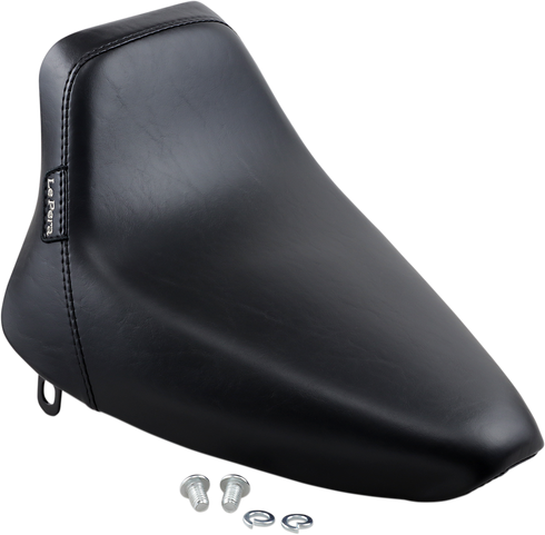 LE PERA Bare Bones Solo Seat - Smooth - Black - FL/FX '84-'99 LN-007