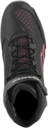 ALPINESTARS Stella Faster-3 Rideknit Shoes - Black/Yellow/Pink - US 7 / EU 38.5 251052014397