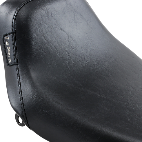 LE PERA Bare Bones Solo Seat - Smooth - Black - FX/FL '64-'84 LN-002