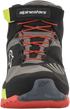 ALPINESTARS CR-X Drystar? Shoes - Black/Red/Yellow Fluorescent - US 14 / EU 48 2611820153814