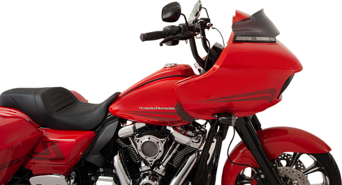 KLOCK WERKS Sport Flare™ Windshield - 6" - Dark Smoke - FLTR KWW-01-0402