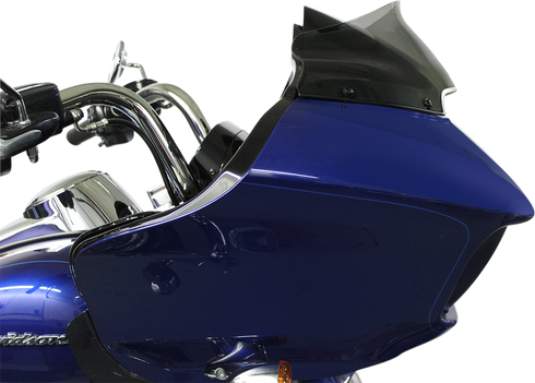 KLOCK WERKS Sport Flare™ Windshield - 6" - Dark Smoke - FLTR KWW-01-0402