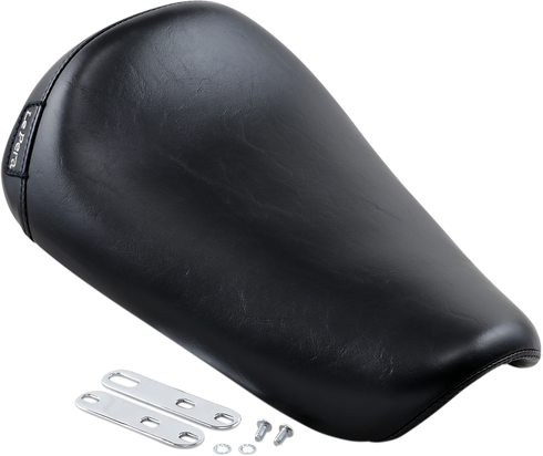 LE PERA Bare Bones Solo Seat - Smooth - Black - XL '82-'03 LG-006