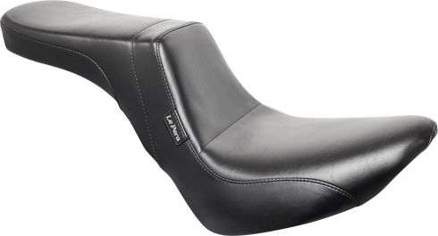 LE PERA Daytona 2-Up Seat - Without Backrest - Smooth - Black - FX/FL '18-'23 LY-543S