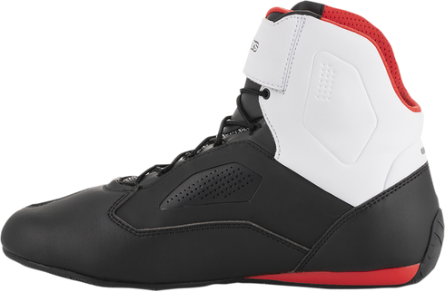ALPINESTARS Faster-3 Rideknit? Shoes - Black/White/Red - US 8.5 / EU 41 2510319123-8.5