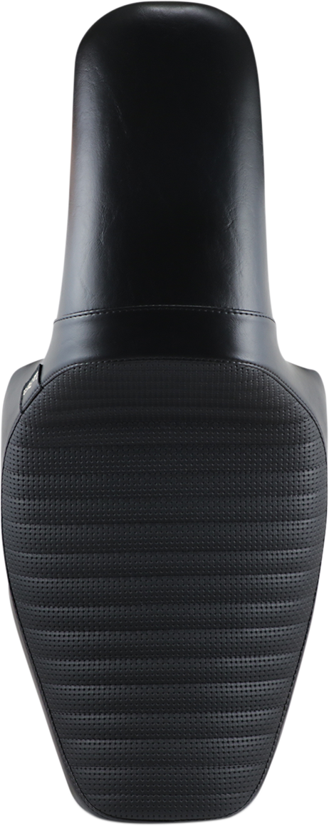 LE PERA Daytona Sport Seat - Basketweave/Pleated - Black - FXR '82-'00 L-541BWPT
