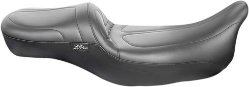 LE PERA Maverick Daddy Long Legs Seat - Black - Stitched - FL '08-'23 LK-957DLT