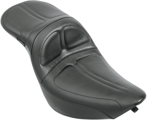 LE PERA Maverick Daddy Long Legs Seat - Black - Stitched - FL/FX '06-'17 LK-910DL