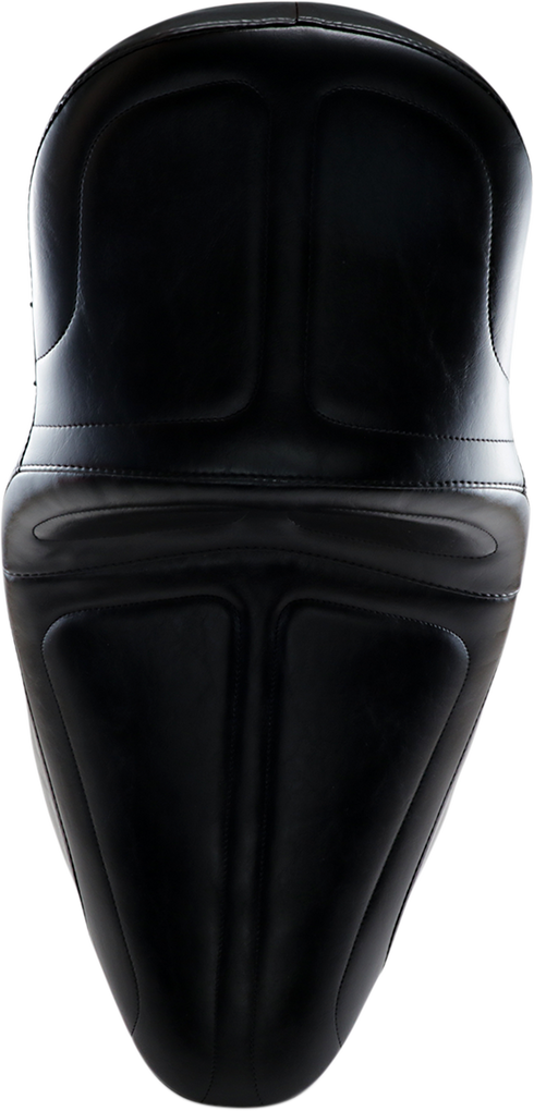 LE PERA Maverick Daddy Long Legs Seat - Black - Stitched - FL/FX '06-'17 LK-910DL