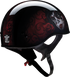 Z1R Vagrant Helmet - Red Catrina - Black/Red - Large 0103-1316