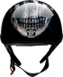 Z1R Vagrant Helmet - USA Skull - Black - Large 0103-1310
