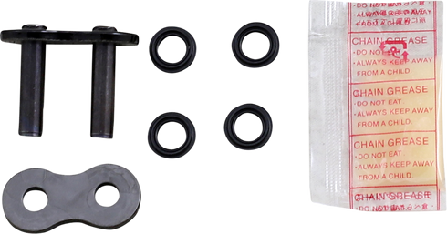 DID 530 ZVMX - Black - Rivet Connecting Link ZJ530ZVMXBK