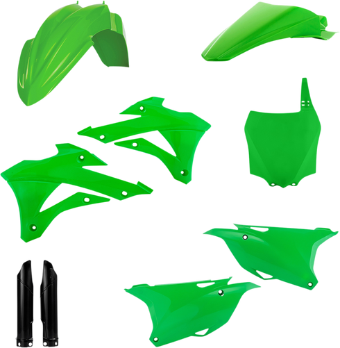 ACERBIS Full Body Kit - '21 OEM Green/Black - Kawasaki - KX '14-'21 2374117118
