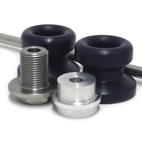 Front Axle Sliders Black