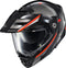 SCORPION EXO Exo At960 Modular Helmet Monk Black/Red 2x - 75-32722X