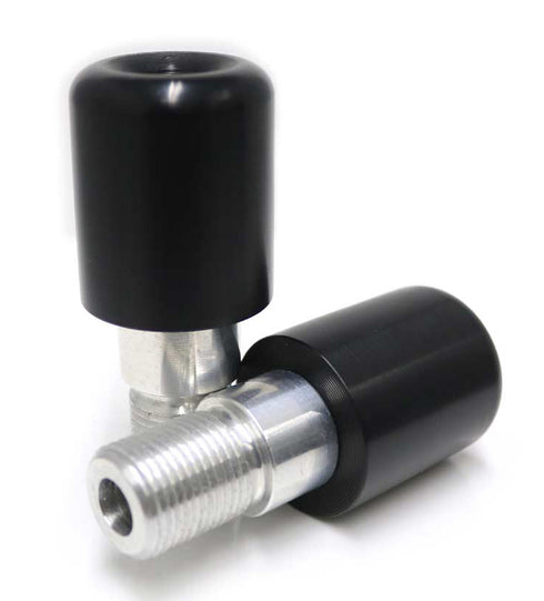 SHOGUN Bar End Sliders Black - 71-1168