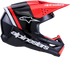 ALPINESTARS Sm3 Radium Helmet Blk/Red Fluo/White Glossy Lg - 482-00182L