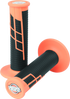 ProTaper Clamp-On 1/2 Waffle Grip - Neon Orange/Black