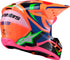 ALPINESTARS Sm3 Youth Deegan Helmet Orng Flo/Prpl/Pnk Fluo Ys - 482-00082YS