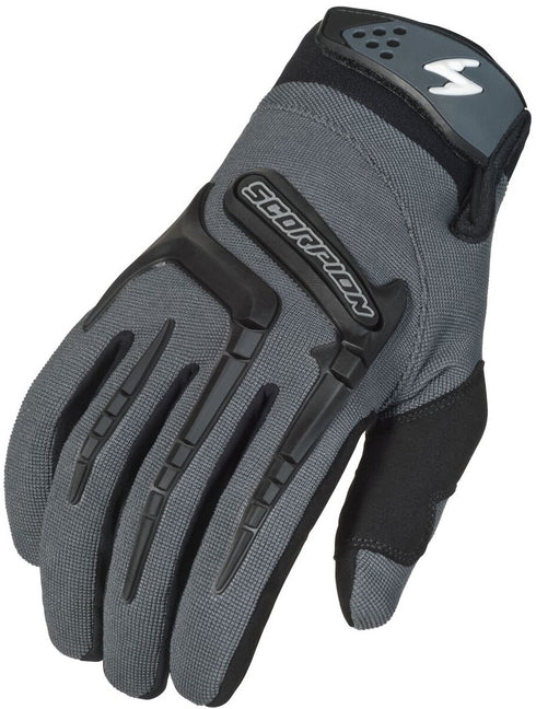 SCORPION EXO Skrub Gloves Grey Sm - 75-5757S