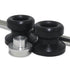 Front Axle Sliders Black