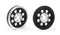 York Black Rear Belt Pulley 61 Tooth - 20-0173