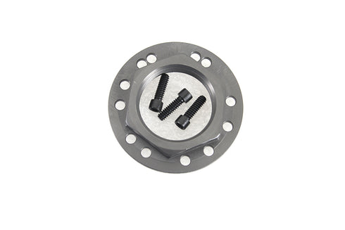 V-Twin Hex Flange Sprocket Nut Black - 20-0253