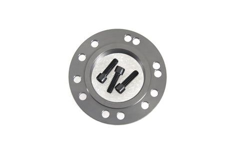 V-Twin Hex Flange Sprocket Nut Black - 20-0253