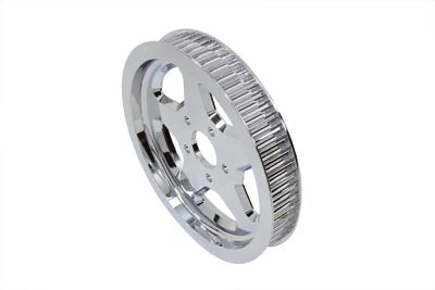 York Rear Drive Pulley 65 Tooth Chrome - 20-0353