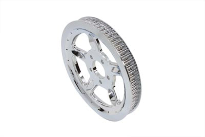 York Rear Drive Pulley 68 Tooth Chrome - 20-0378