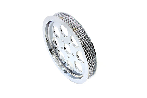 York Rear Drive Pulley 70 Tooth Chrome - 20-0498