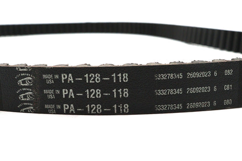 Belt Drive LTD. 1-1/8 inch Carlisle Panther Rear Belt 128 Tooth - 20-4000