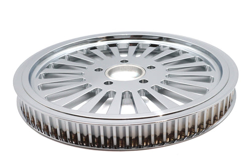 Ultima King Spoke Rear Drive Pulley 70 Tooth Chrome - 20-4607