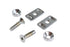 Colony Chrome Swingarm End Plate Adjuster Hardware Kit - 2000-6
