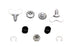 Colony Tool Box Mounting Kit Cadmium - 2005-9