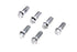Colony D-Ring Chrome Rocker Arm Cover Screw Set - 2015-6