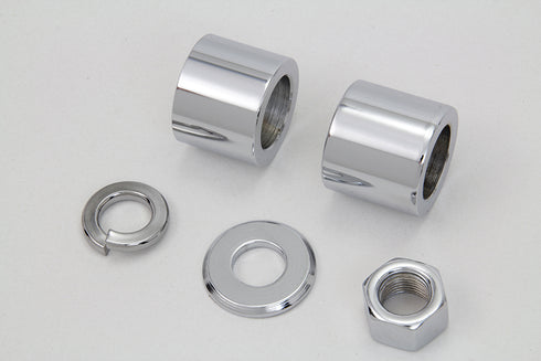 Colony Front Axle Spacer Kit Smooth Style Chrome - 2022-5